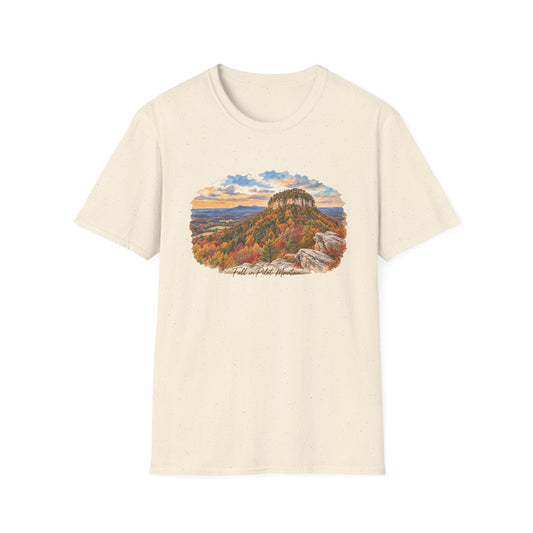 Pilot Mountain in the Fall - Unisex Tee