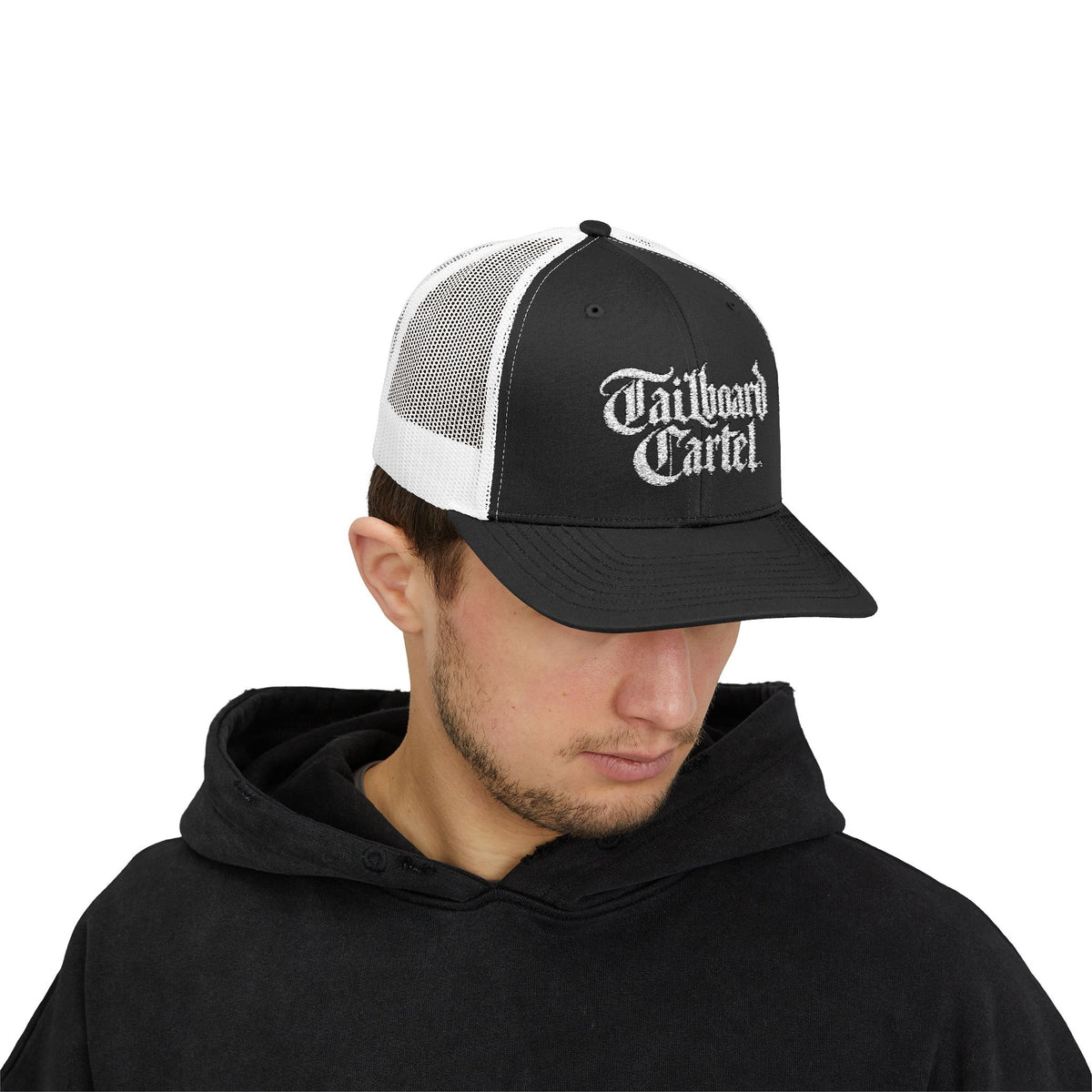 Trucker Cap — "Tailboard Cartel" Embroidered Snapback