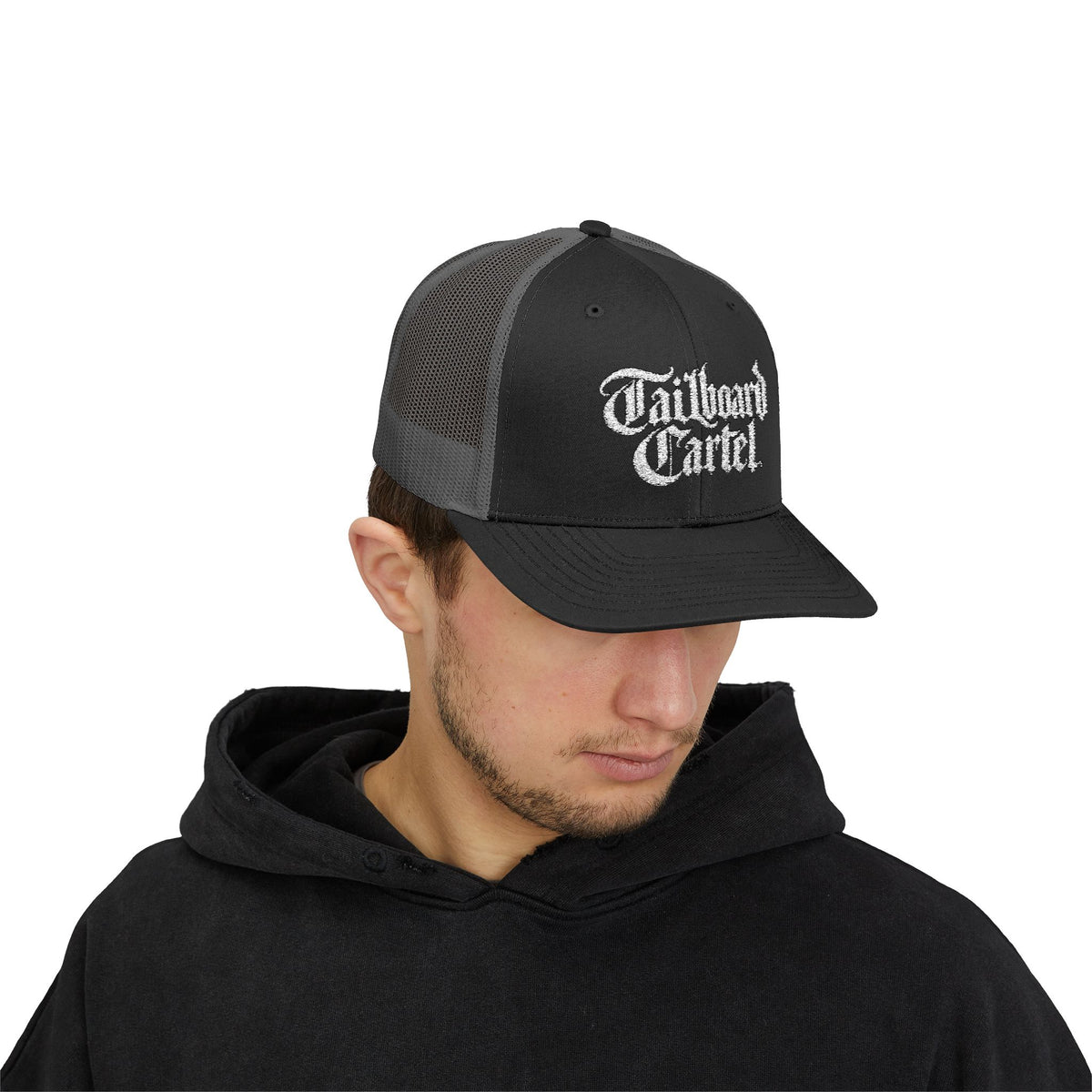 Trucker Cap — "Tailboard Cartel" Embroidered Snapback